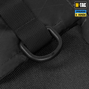 M-TAC ГАМАНЕЦЬ ГОРИЗОНТАЛЬНИЙ З КАРАБІНОМ X-PAC ELITE BLACK
