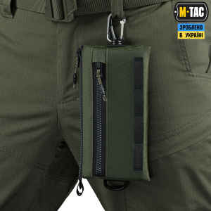 M-TAC КОШЕЛЕК С ГОРИЗОНТАЛЬНЫЙ С КАРАБИНОМ X-PAC ELITE RANGER GREEN