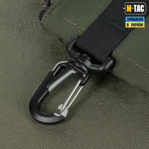 M-TAC КОШЕЛЕК С ГОРИЗОНТАЛЬНЫЙ С КАРАБИНОМ X-PAC ELITE RANGER GREEN
