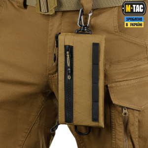 M-TAC ГАМАНЕЦЬ ГОРИЗОНТАЛЬНИЙ З КАРАБІНОМ X-PAC ELITE COYOTE