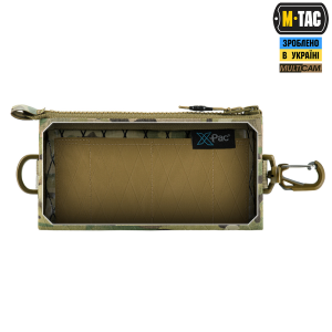 M-TAC ГАМАНЕЦЬ ГОРИЗОНТАЛЬНИЙ З КАРАБІНОМ X-PAC ELITE MULTICAM