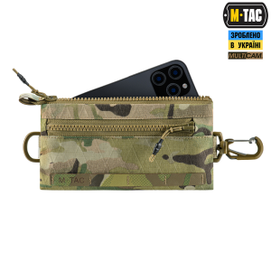M-TAC ГАМАНЕЦЬ ГОРИЗОНТАЛЬНИЙ З КАРАБІНОМ X-PAC ELITE MULTICAM