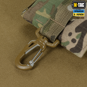 M-TAC ГАМАНЕЦЬ ГОРИЗОНТАЛЬНИЙ З КАРАБІНОМ X-PAC ELITE MULTICAM