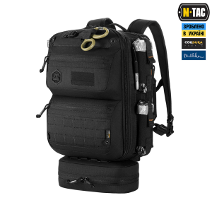 M-TAC НАПЛІЧНИК БОЙОВОГО МЕДИКА ELITE BLACK
