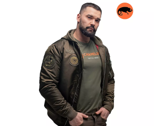 CHAMELEON КУРТКА MA-1 HOODED LIGHT OLIVE 0780-01