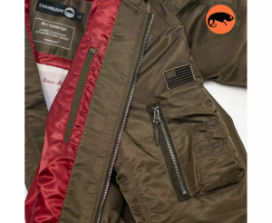 CHAMELEON КУРТКА MA-1 HOODED LIGHT OLIVE 0780-01