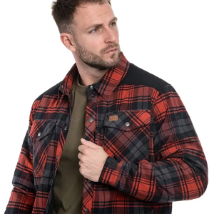 HELIKON-TEX СОРОЧКА WINTER WARDEN LONG SLEEVE SLATE CRIMSON PLAID KO-WWS-PB-PJ