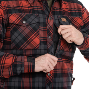HELIKON-TEX СОРОЧКА WINTER WARDEN LONG SLEEVE SLATE CRIMSON PLAID KO-WWS-PB-PJ
