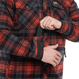 HELIKON-TEX СОРОЧКА WINTER WARDEN LONG SLEEVE SLATE CRIMSON PLAID KO-WWS-PB-PJ
