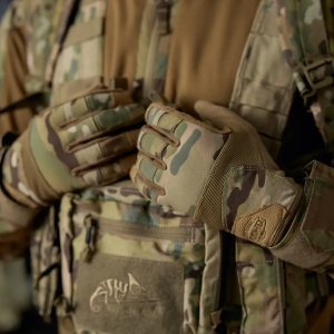 HELIKON-TEX РУКАВИЦІ RANGE TACTICAL GLOVES HARD WILDWOOD/COYOTE RK-RNG-PO-4511A