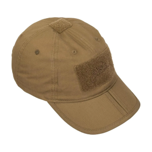 HELIKON-TEX БЕЙСБОЛКА FOLDABLE POLYCOTTON RIPSTOP COYOTE CZ-BBF-PR-11
