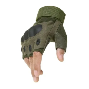 ПЕРЧАТКИ БЕСПАЛЫЕ OUTDOOR TACTICS С ЗАЩИТОЙ OLIVE 65655701