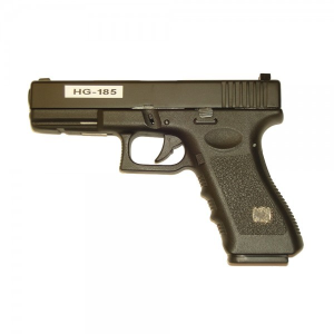 HFC ПІСТОЛЕТ GLOCK 17 GEN3 GREEN GAS BLACK HS0986