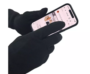 CHAMELEON ПЕРЧАТКИ ФЛИСОВЫЕ БИСТРЕЙЧ BLACK 9014-04