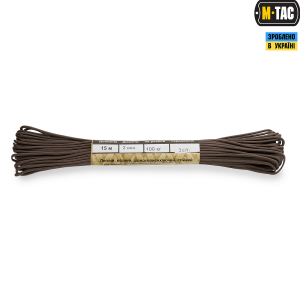 M-TAC ПАРАКОРД MINICORD CHOCOLATE BROWN 15М