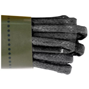 MIL-TEC ШНУРКИ STURM SHOE LACES WAXED 140 CM BLACK 12913002