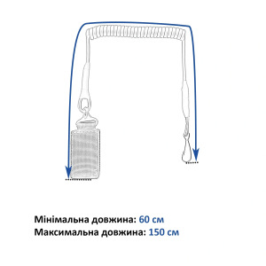 TAILOR ШНУР СТРАХОВОЧНЫЙ ПИСТОЛЕТНЫЙ OLIVE 904068901