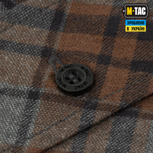 M-TAC РУБАШКА LUMBERJACK MERINO COLD WEATHER GREY/BROWN
