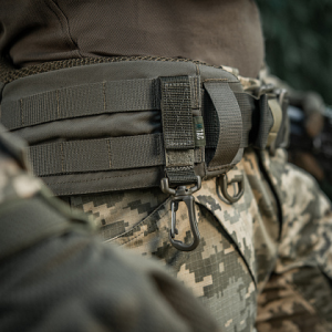 M-TAC КРІПЛЕННЯ З КАРАБІНОМ RANGER GREEN