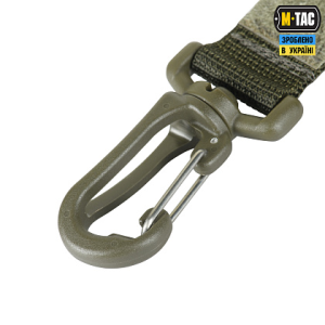 M-TAC КРІПЛЕННЯ З КАРАБІНОМ RANGER GREEN