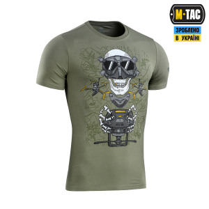 M-TAC ФУТБОЛКА DROHNENFÜHRER LIGHT OLIVE
