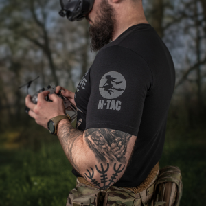 M-TAC ФУТБОЛКА DEATH FROM ABOVE BLACK