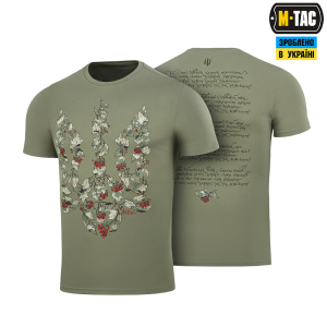 M-TAC ФУТБОЛКА ТРИЗУБ КАЛИНА CAMO LIGHT OLIVE