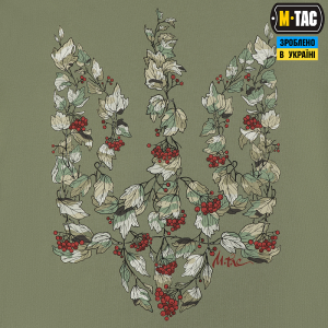 M-TAC ФУТБОЛКА ТРИЗУБ КАЛИНА CAMO LIGHT OLIVE