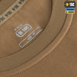 M-TAC ФУТБОЛКА ДОВГИЙ РУКАВ 93/7 COYOTE BROWN