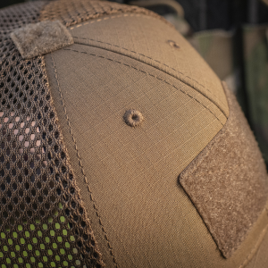 M-TAC БЕЙСБОЛКА ТАКТИЧНА З СІТКОЮ ELITE FLEX COYOTE BROWN