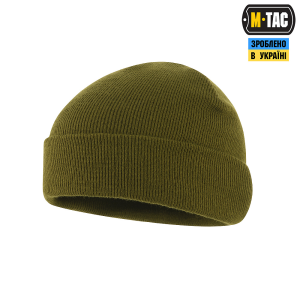 M-TAC ШАПКА ТОНКАЯ ВЯЗКА 100% АКРИЛ OLIVE