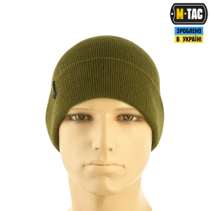 M-TAC ШАПКА ТОНКАЯ ВЯЗКА 100% АКРИЛ OLIVE