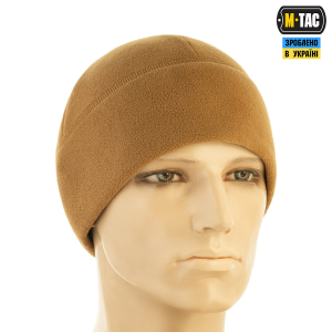M-TAC ШАПКА WATCH CAP ELITE ФЛИС (320Г/М2) WITH SLIMTEX COYOTE BROWN