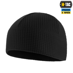 M-TAC ШАПКА-ПІДШОЛОМНИК ФЛІС РІП-СТОП BLACK