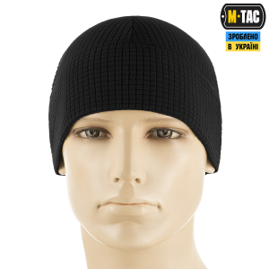 M-TAC ШАПКА-ПІДШОЛОМНИК ФЛІС РІП-СТОП BLACK