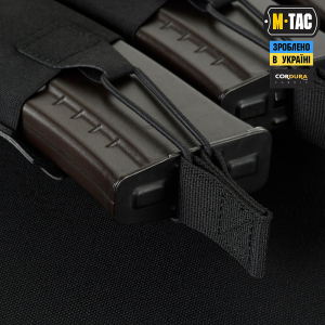 M-TAC ПОДСУМОК ЭЛАСТИЧНЫЙ НА 3 МАГАЗИНА ELITE LASER CUT BLACK