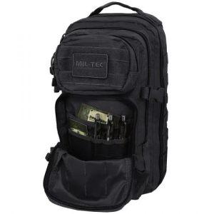MIL-TEC РЮКЗАК ШТУРМОВОЙ МАЛЫЙ ASSAULT BLACK 14002002