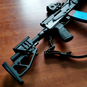 ME ПРИКЛАД РЕГУЛИРУЕМЫЙ ДЛЯ САЙГА И AR15 400020