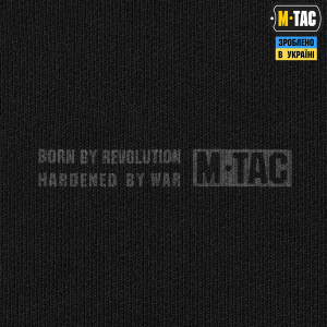 M-TAC КОФТА HOODIE BORN BY REVOLUTION OVERSIZE HARD BLACK