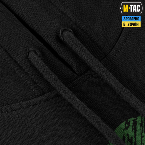 M-TAC КОФТА HOODIE ПЛІЧ-О-ПЛІЧ OVERSIZE HARD BLACK