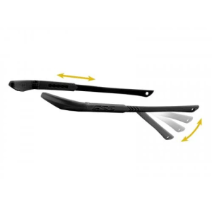 ESS ОЧКИ ЗАЩИТНЫЕ СЕРИИ ICE 1LS KIT SMOKE GREY FRAME BLACK 740-0440