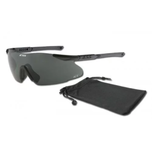 ESS ОЧКИ ЗАЩИТНЫЕ СЕРИИ ICE 1LS KIT SMOKE GREY FRAME BLACK 740-0440