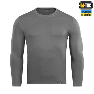 M-TAC ФУТБОЛКА ДОВГИЙ РУКАВ 93/7 LIGHT GREY