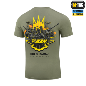 M-TAC ФУТБОЛКА РУБІЖ LIGHT OLIVE