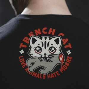 SVASTONE ФУТБОЛКА TRENCH CAT