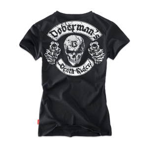 DOBERMANS AGGRESSIVE ФУТБОЛКА ЖЕНСКАЯ DEATH RIDER COLT BLACK TSD141BK