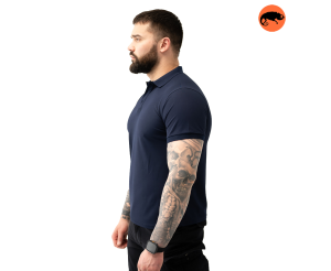 CHAMELEON POLO SHIRT CASUAL DARK BLUE MW 8818-2
