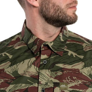 HELIKON-TEX СОРОЧКА TACTICAL HAWAIIAN SHORT SLEEVE BRUSHSTROKE CAMO KO-HAW-CB-1S