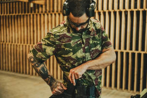 HELIKON-TEX СОРОЧКА TACTICAL HAWAIIAN SHORT SLEEVE BRUSHSTROKE CAMO KO-HAW-CB-1S