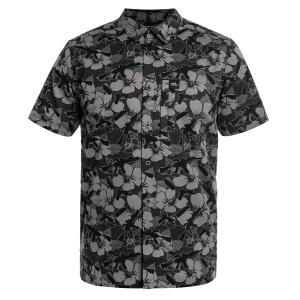 HELIKON-TEX РУБАШКА TACTICAL HAWAIIAN SHORT SLEEVE DARK OPS KO-HAW-CB-1N